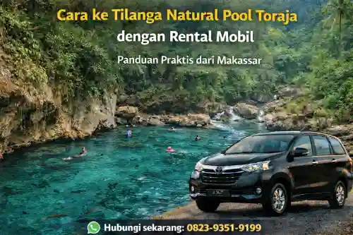 cara ke tilanga natural pool toraja