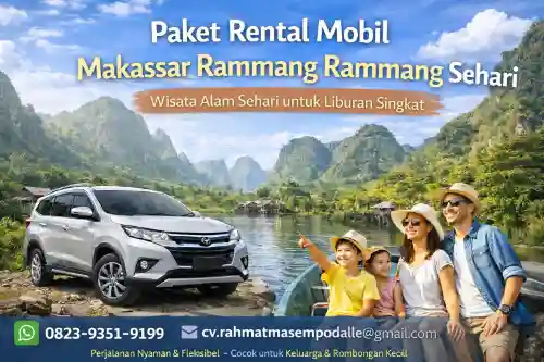paket rental mobil makassar remmang remmang sehari