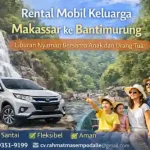 rental mobil keluarga makassar ke bantimurung