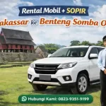 rental mobil makassar benteng somba opu dengan sopir