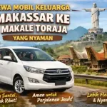 sewa mobil keluarga makassar ke makala