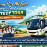 sewa bus 30 seat dengan sopir