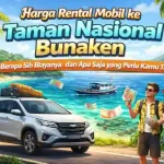 harga rental mobil ke taman nasional