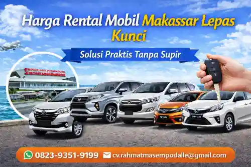 harga rental mobil makassar