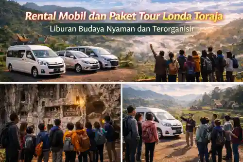 rental mobil dan paket tour