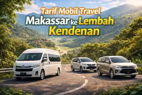 tarif mobil travel makassar