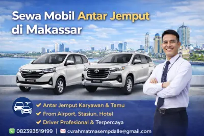 Sewa Mobil dari Bandara di Makassar
