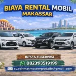 Biaya Rental Mobil Makassar