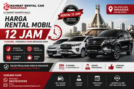 Harga Rental Mobil 12 Jam