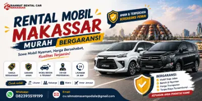 Rental Mobil Makassar Murah Bergaransi