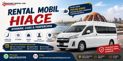 Harga Rental Mobil Hiace di Makassar Terbaru