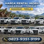 Harga Rental Mobil Makassar Toraja