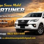Harga Sewa Mobil Fortuner Harian di Makassar