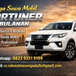Harga Sewa Mobil Fortuner Bulanan di Makassar