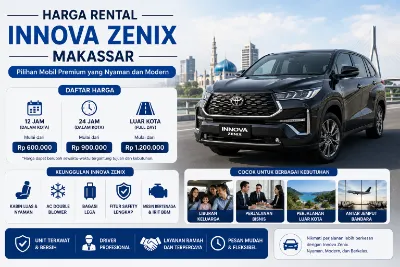Harga rental innova zenix
