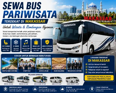 Sewa Bus Pariwisata Terdekat