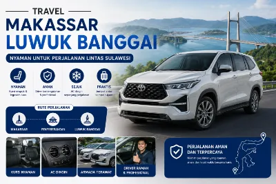 Travel Makassar Luwuk Banggai