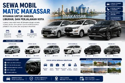 rental mobil matic makassar