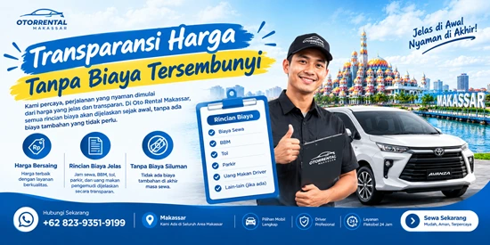 Rental Mobil Plus Driver Profesional Makassar