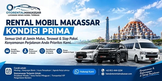 rental mobil makassar kondisi prima