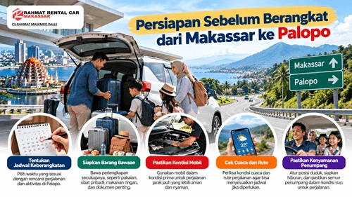  Persiapan Sebelum Berangkat dari Makassar ke Palopo