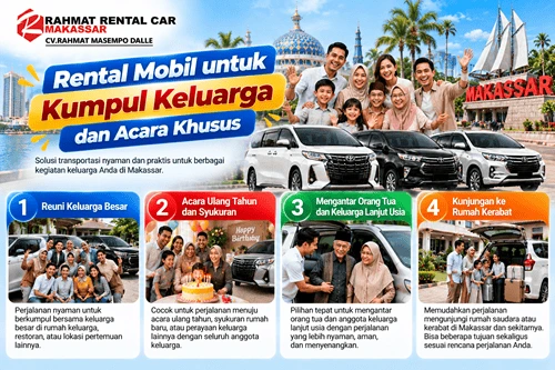 Rental Mobil untuk Kumpul Keluarga dan Acara Khusus