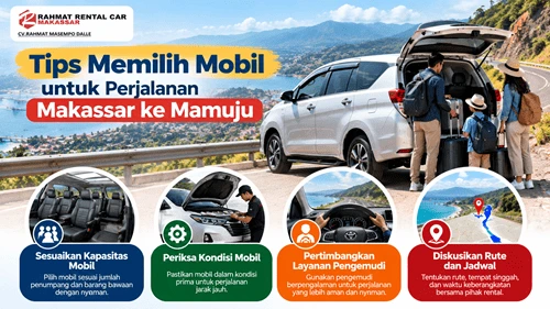 Tips Memilih Mobil untuk Perjalanan Makassar ke Mamuju