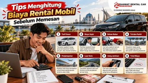 Tips Menghitung Biaya Rental Mobil Sebelum Memesan